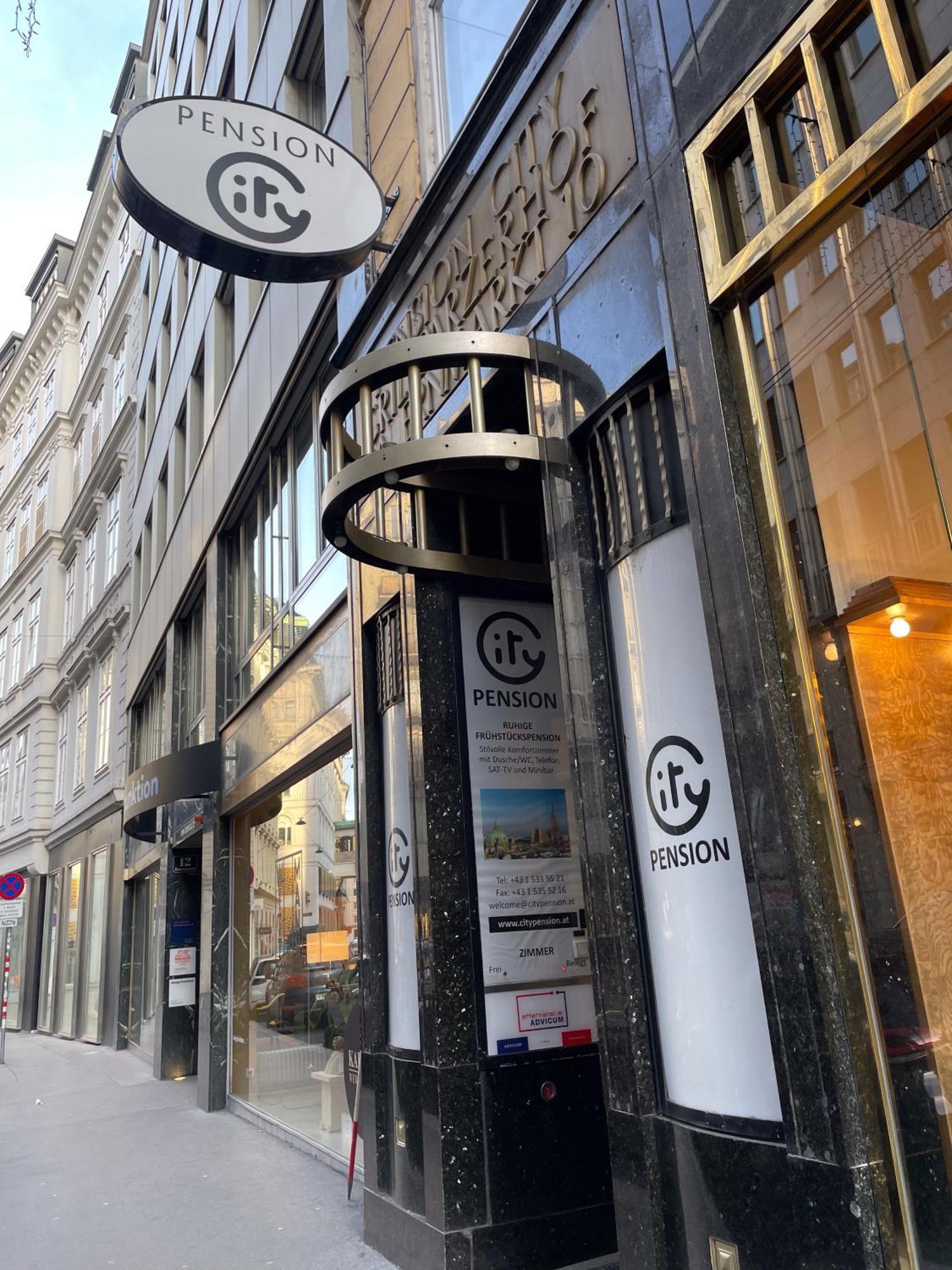 City Pension Stephansplatz I Self Check In Wien Eksteriør billede